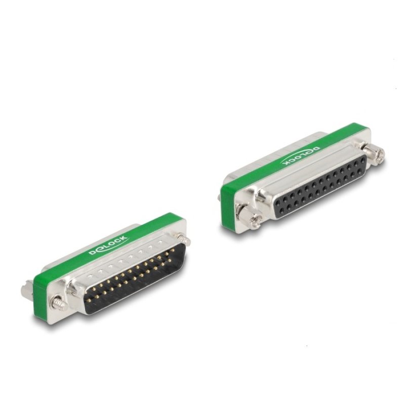 DeLOCK RF/EMI Interference Suppression Filter D-Sub 25 pin male to female with low-pass filter capacitive