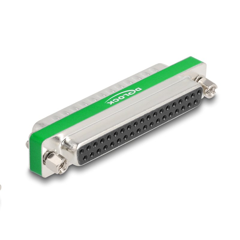 DeLOCK RF/EMI Interference Suppression Filter D-Sub 37 pin male to female with low-pass filter capacitive