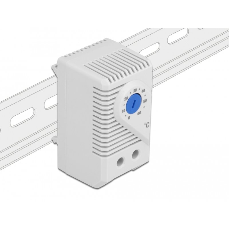 Thermostat mit Öffner-Kontakt für Hutschiene