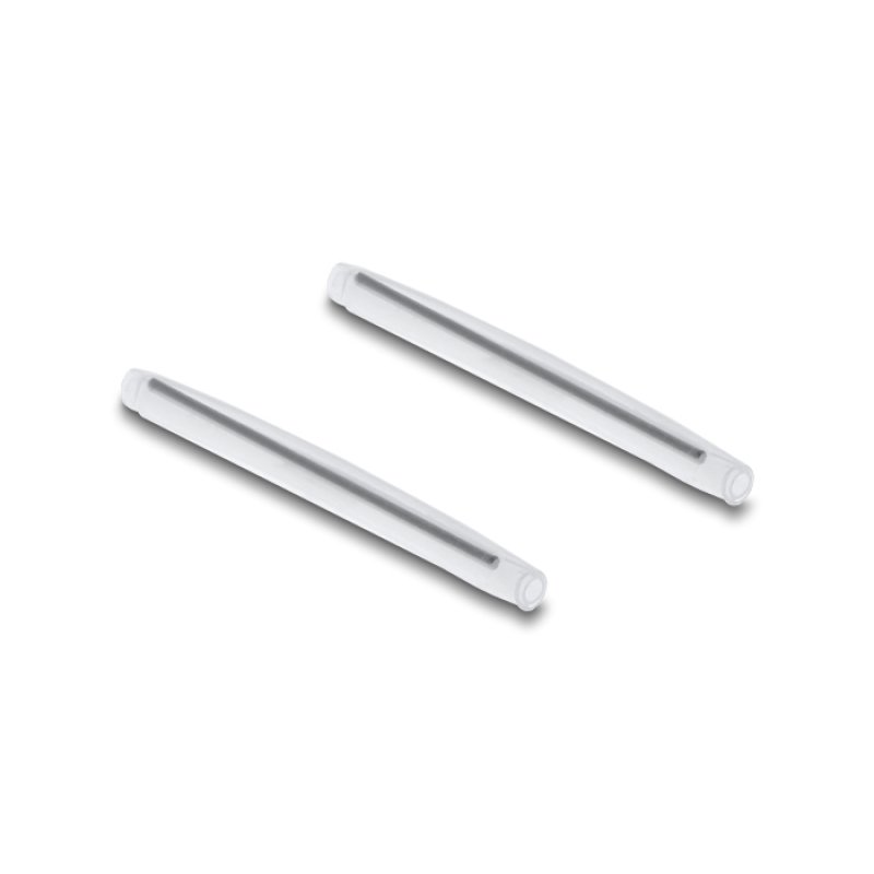 DeLOCK Boitier de connexion de fibre optique pour rail DIN avec support d’épissure et 2 x coupleurs SC Simplex