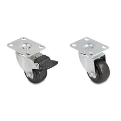 DeLOCK 66754 rack accessory Castor wheels
