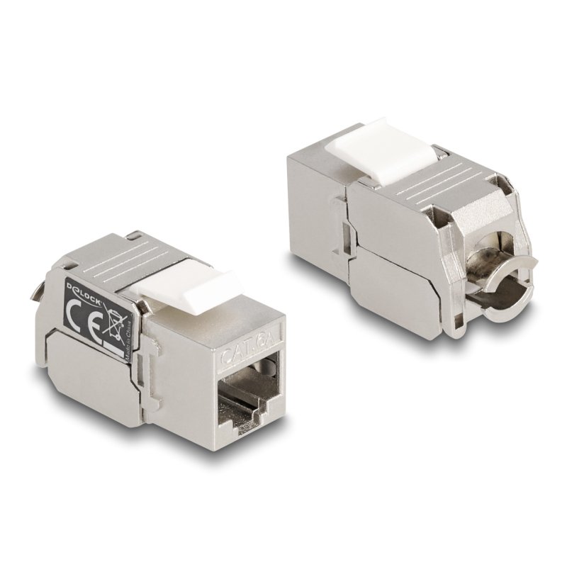 Keystone Modul RJ45 Buchse zu LSA Cat.6A mit LED