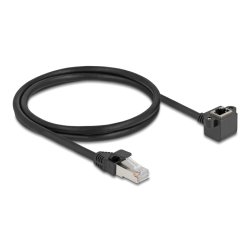 DeLOCK 81097 networking cable Black 1 m Cat6 F/UTP (FTP)