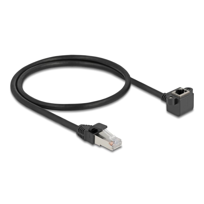 DeLOCK 81041 câble de réseau Noir 0,5 m Cat6 F/UTP (FTP)
