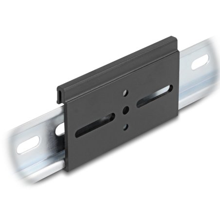 DeLOCK 67147 kit de support Noir Aluminium