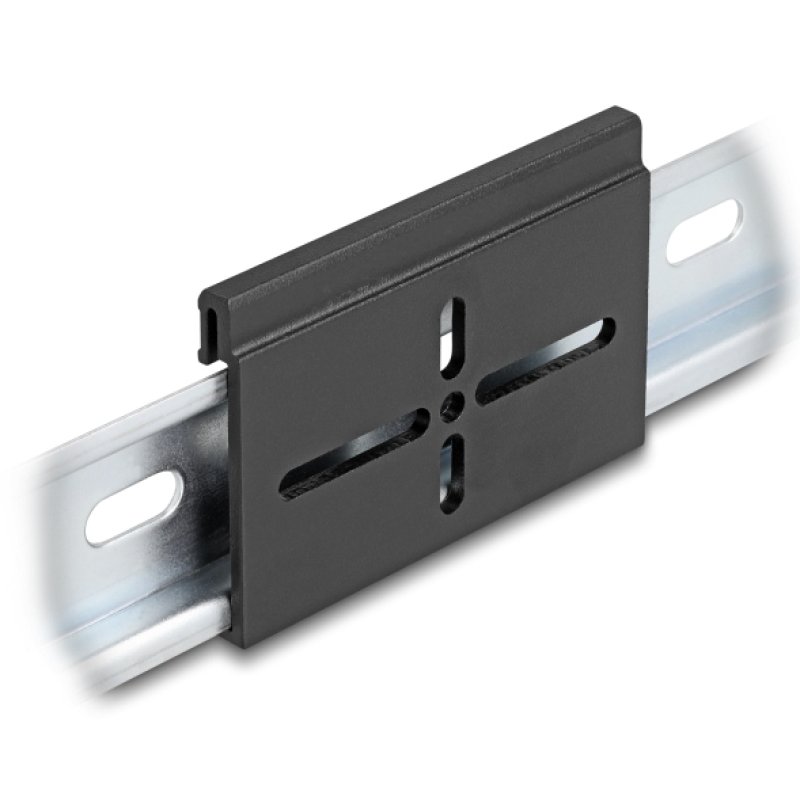 DeLOCK 67145 mounting kit Black Aluminium