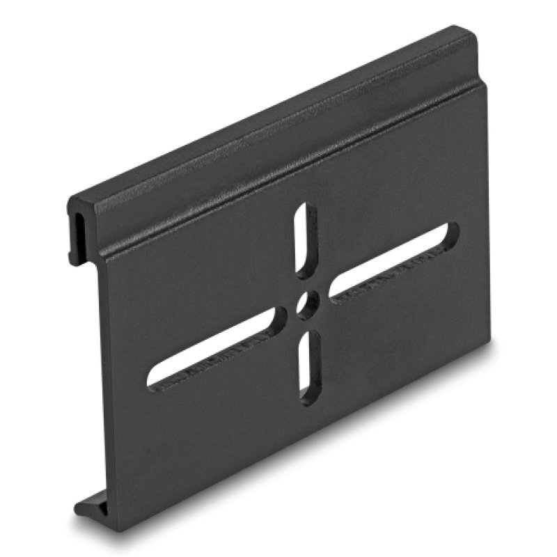 DeLOCK 67145 kit de support Noir Aluminium