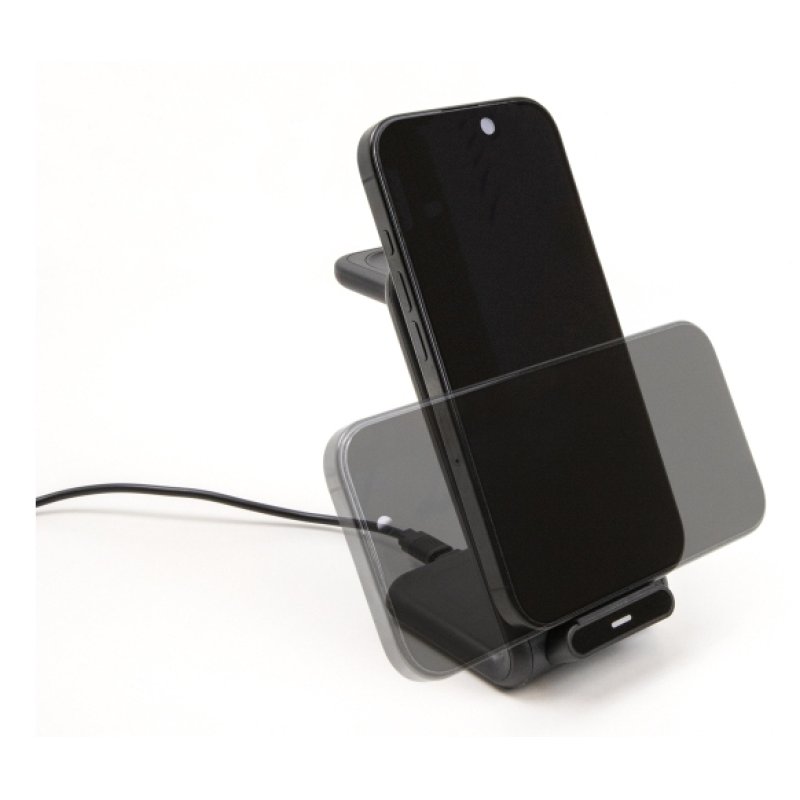 DeLOCK 66941 mobile device charger Headphones, Smartphone, Smartwatch Black USB Wireless charging Fast charging Indoor