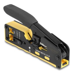 DeLOCK 90583 cable crimper Crimping tool Black, Yellow