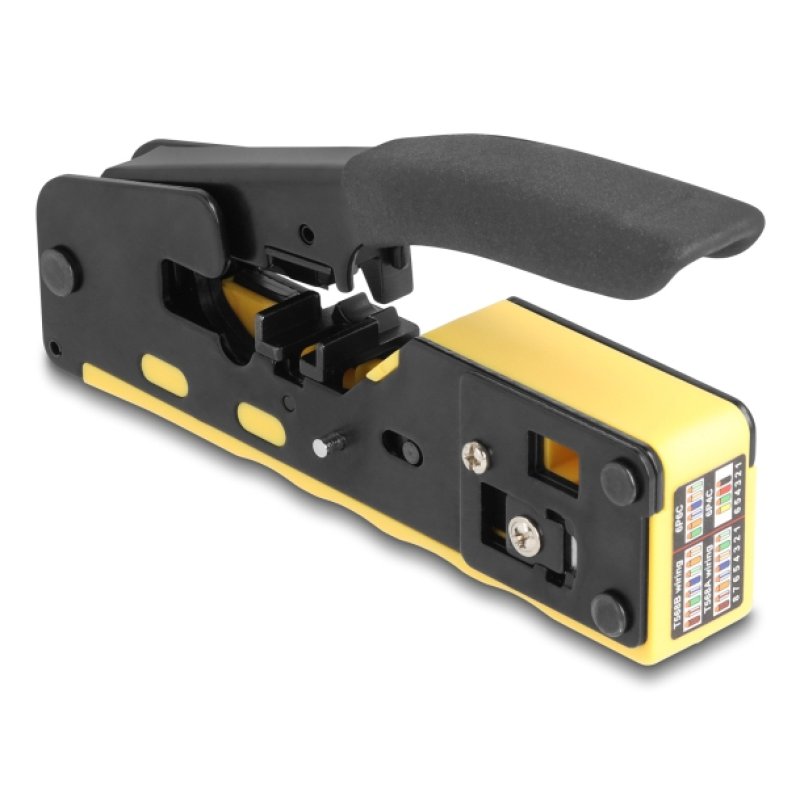 DeLOCK 90583 cable crimper Crimping tool Black, Yellow