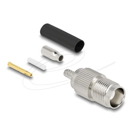 DeLOCK 91762 coaxial connector TNC 1 pc(s) 50 Ω