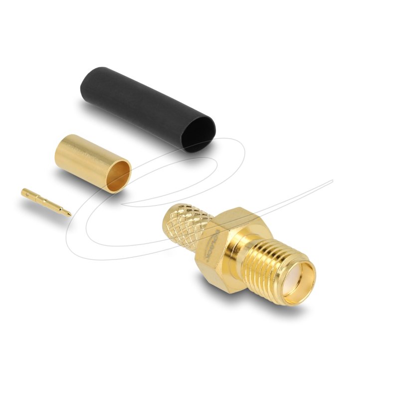 DeLOCK 91791 coaxial connector RP-SMA 1 pc(s) 50 Ω