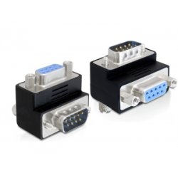 DeLOCK 65265 cable gender changer Sub-D 9 pin Black