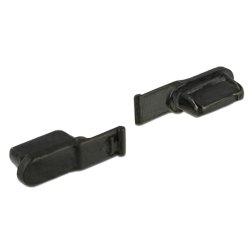 DeLOCK 64033 protection de sécurité pour prise Noir 10 pièce(s)