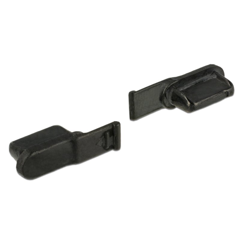 DeLOCK 64033 protection de sécurité pour prise Noir 10 pièce(s)