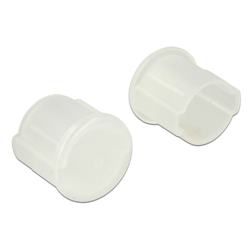 DeLOCK 64022 protection de sécurité pour prise BNC Transparent 10 pièce(s)