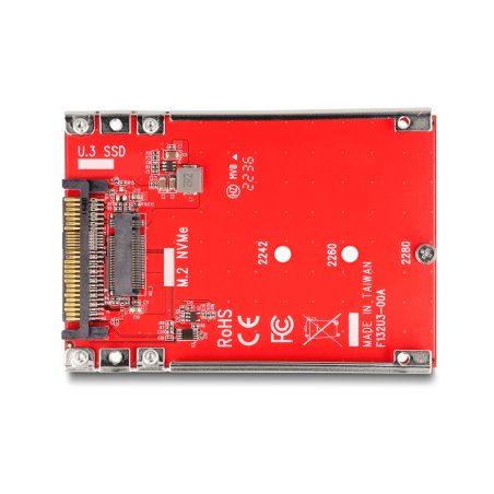 DeLOCK 2.5″ Converter U.3 SFF-8639 to M.2 NVMe Key M - 7 mm