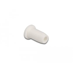 DeLOCK Fiber optic dust cap for connector with 1.25 mm ferrule 10 pieces white