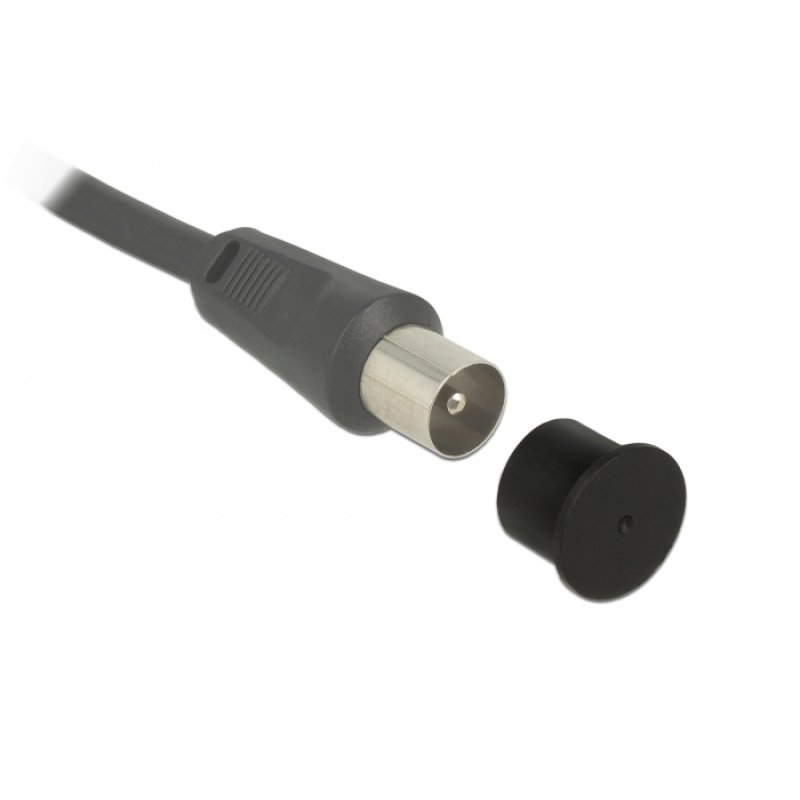 DeLOCK 60165 socket safety cover F jack Black 10 pc(s)