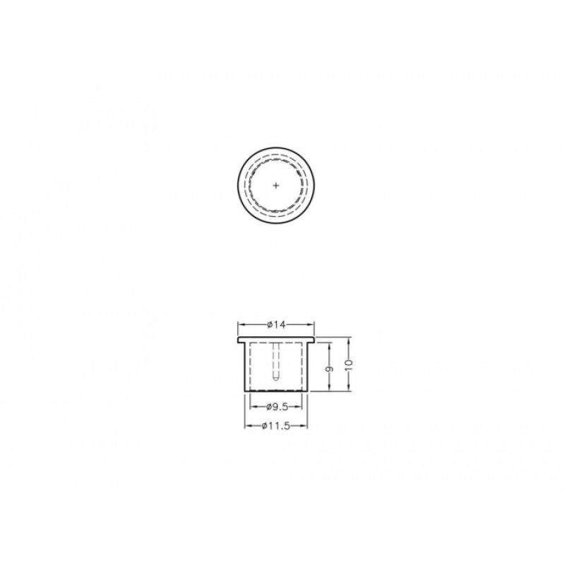 DeLOCK 60165 protection de sécurité pour prise F jack Noir 10 pièce(s)