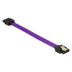 DeLOCK 83688 SATA cable 0.1 m SATA 7-pin Purple