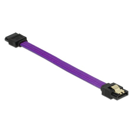 SATA 6 Gb/s Kabel 10 cm violett