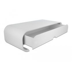 DeLOCK Monitor Stand with Drawer white