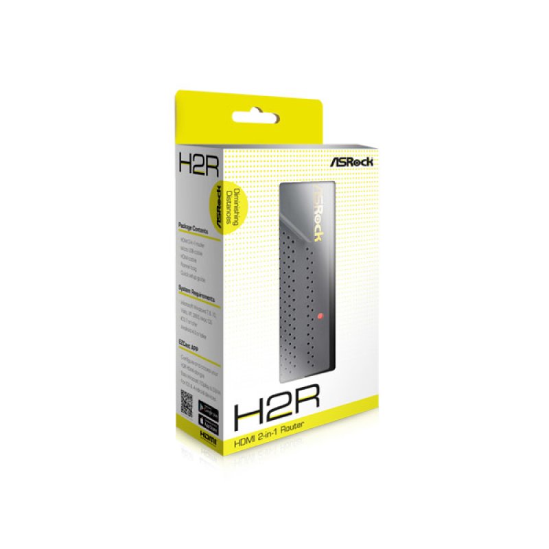 Asrock H2R 2-In-1 Router wireless router Single-band (2.4 GHz)