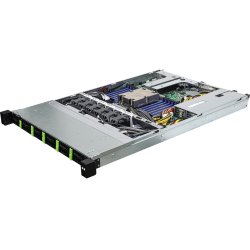 Asrock 1U12E-GENOA/2L2T server barebone AMD SoC LGA 6096 Rack (1U) Grey