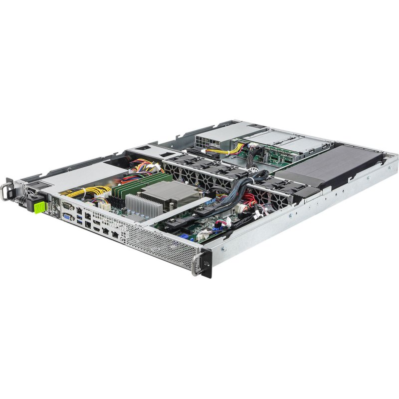 Asrock 1U1G-W680/2L2T server barebone Intel W680 LGA 1700 Rack (1U) Grey
