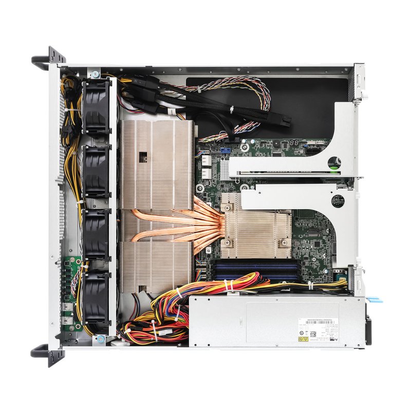 Asrock 2U1G-B650/EVAC server barebone Socket AM5 Rack (2U)