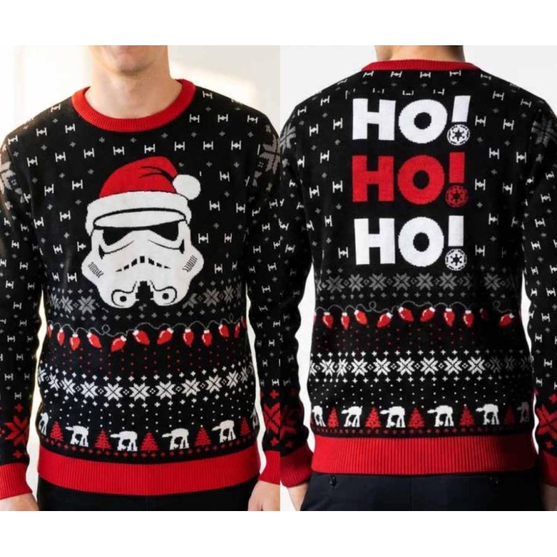 STAR WARS - Stormtrooper "Ho! Ho! Ho!" - Pull de Noël Homme (XL)