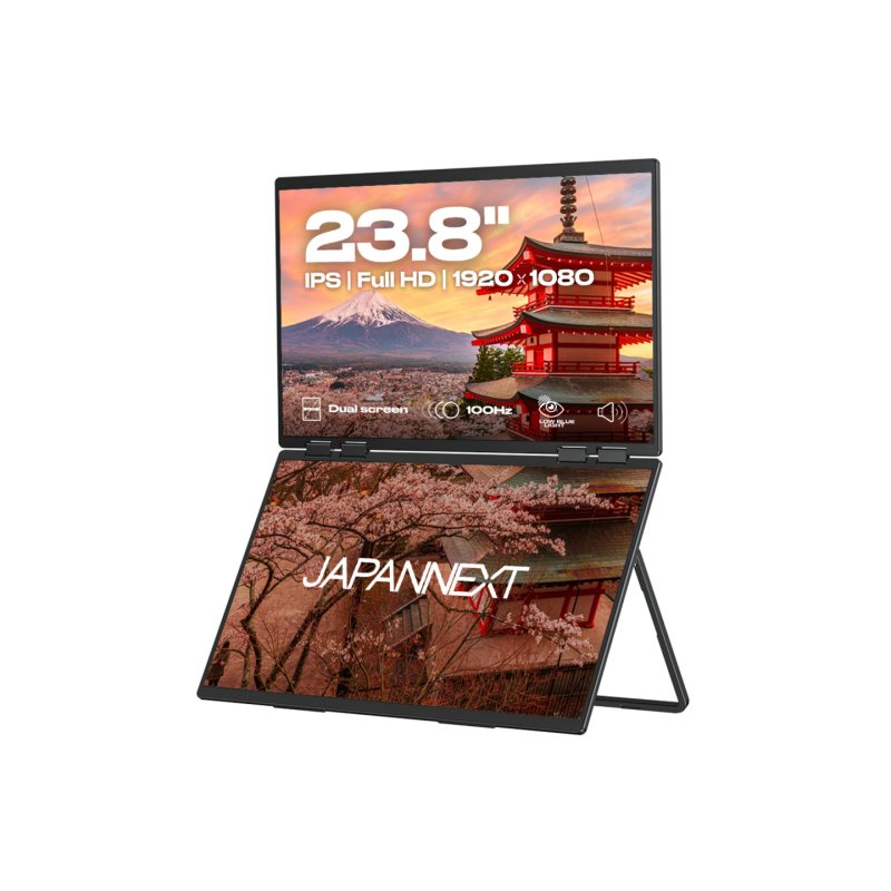 JapanNext FHD Doppelmonitor 60,45cm (23,8")