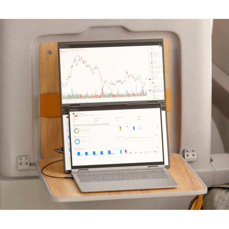 JapanNext FHD Doppelmonitor 60,45cm (23,8")