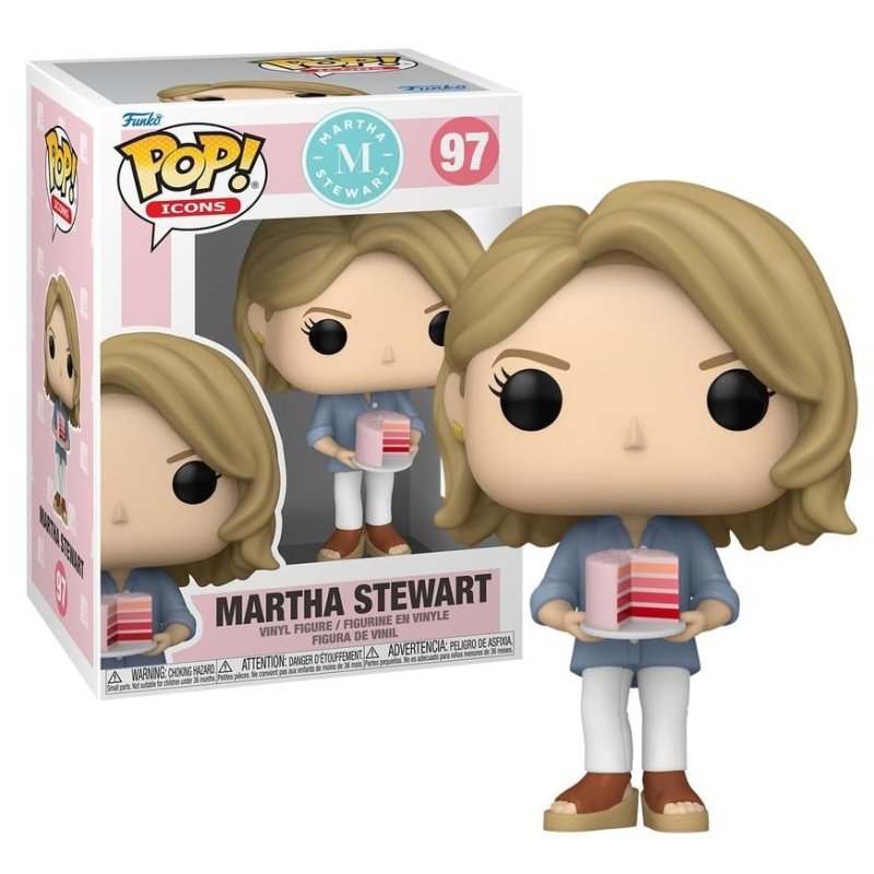 POP Icons N° 97 - Martha Stewart (with Cake)