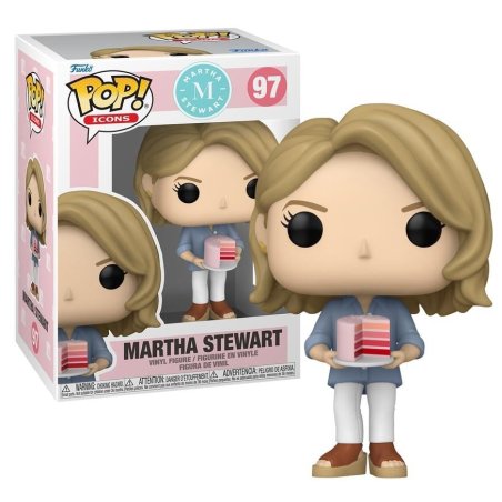 POP Icons N° 97 - Martha Stewart (with Cake)