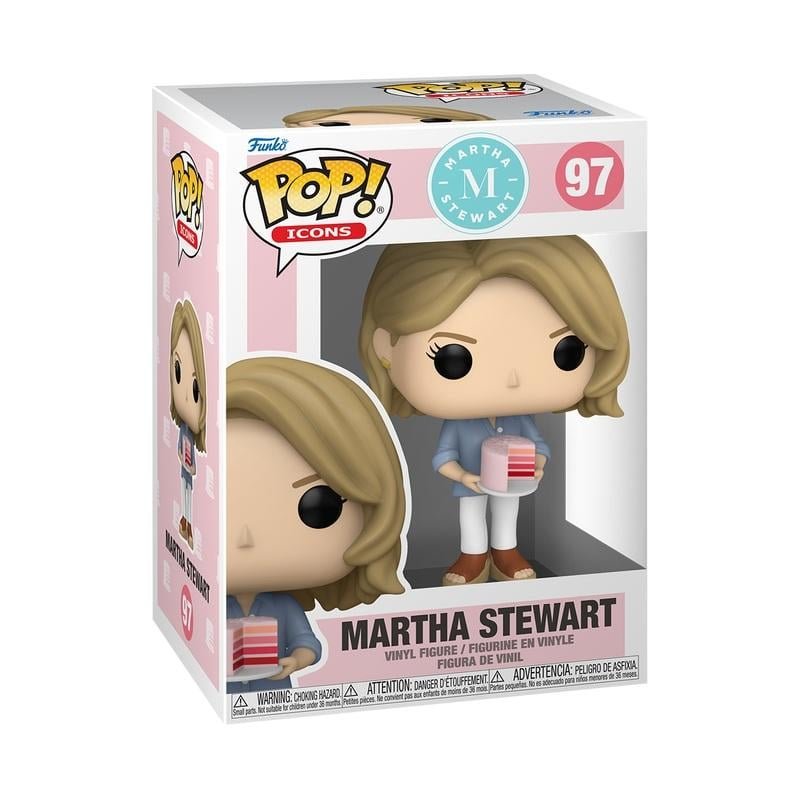 POP Icons N° 97 - Martha Stewart (with Cake)