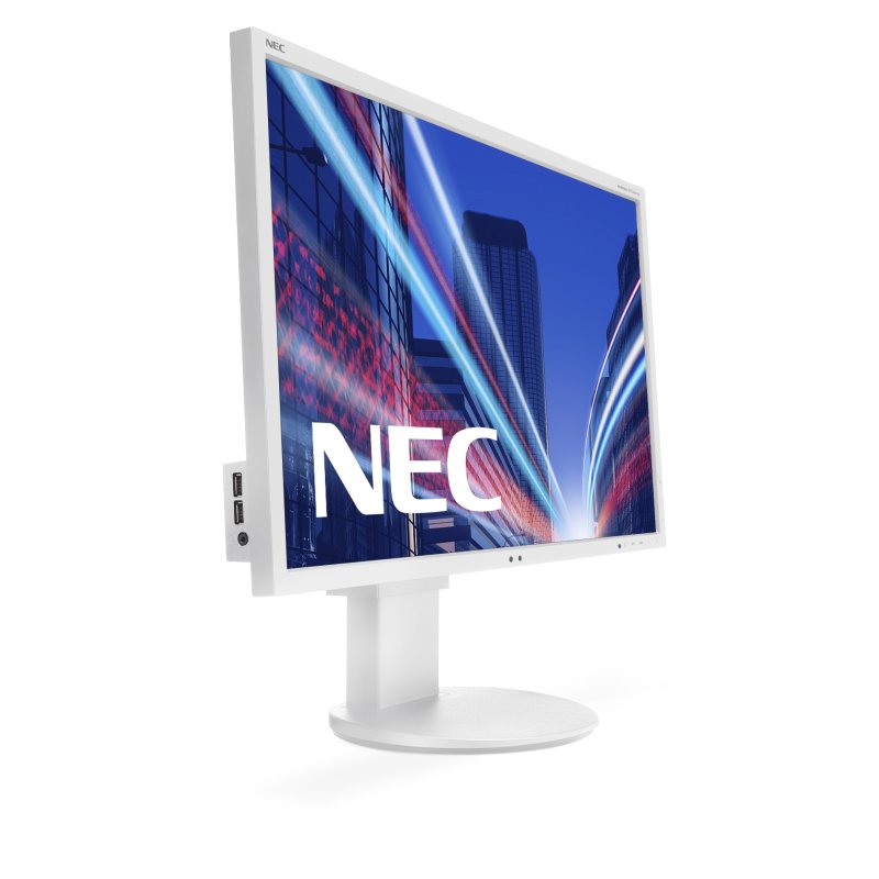 NEC MultiSync EA244WMi computer monitor 61 cm (24") 1920 x 1200 pixels LED White