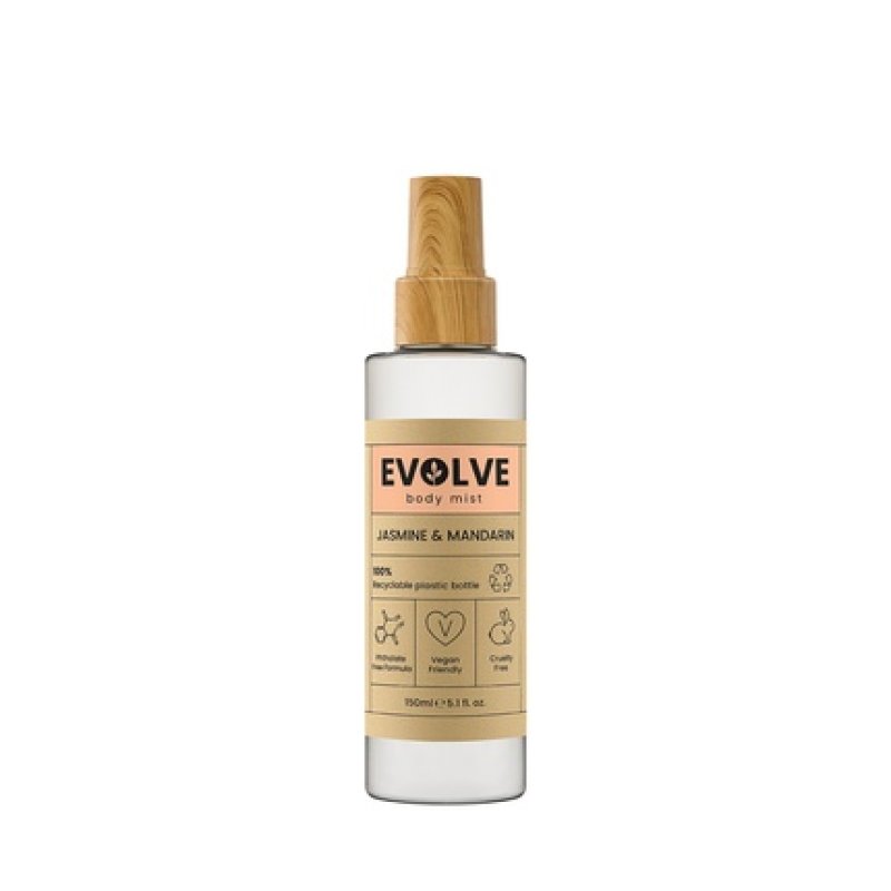 Fragrance Evolve Jasmine & Mandarin Fragrant Body Mist 150 Ml