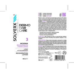Solverx Dermo Hair Tonic Hair Lotion For Regeneration And Hydration 100 Ml