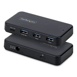 HUB USB-C ET USB-A 4 PORTS 5 GBPS AUTO-ALIMENT MAC/W