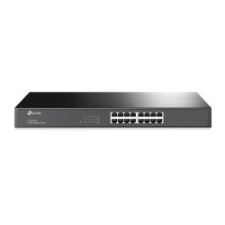 TP-Link TL-SG1016 commutateur réseau Non-géré Gigabit Ethernet (10/100/1000) 1U Noir