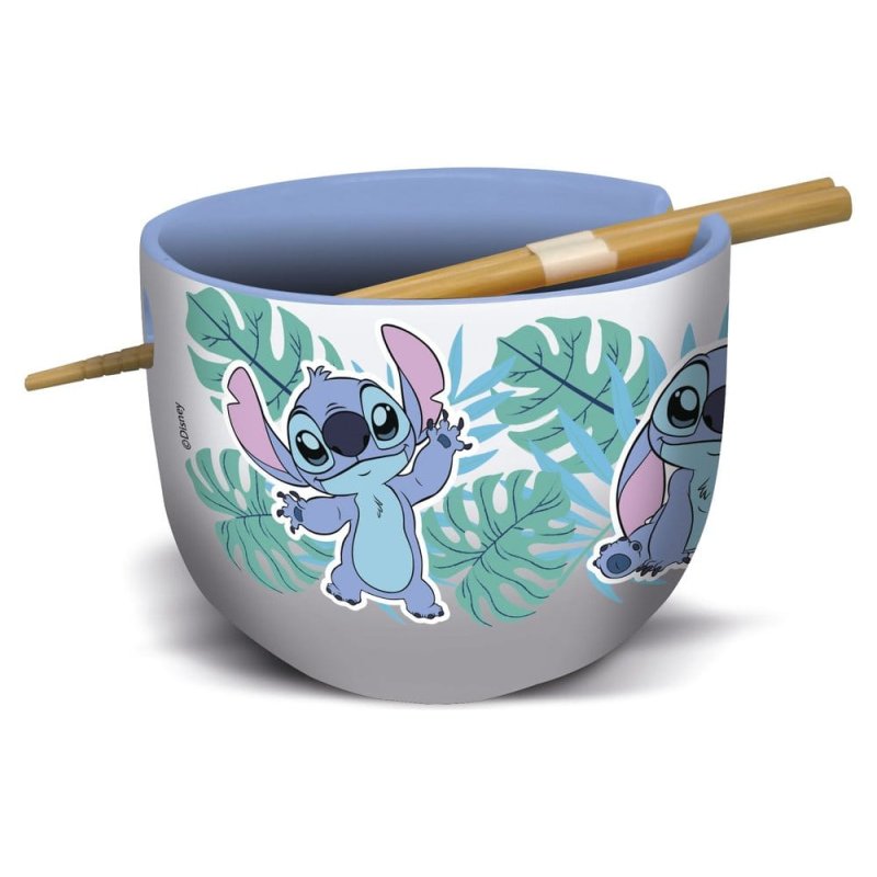 Lilo & Stitch Ramen Bowl with Chopsticks Stitch Aloha