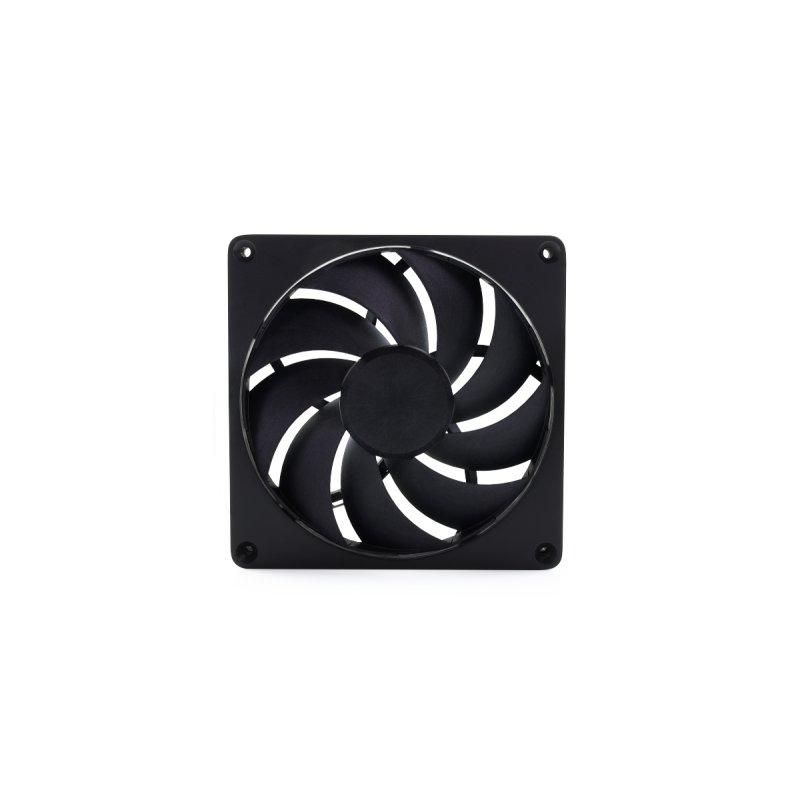 Alphacool Apex Stealth Metall Lüfter 2500rpm Schwarz (140x140x25mm)