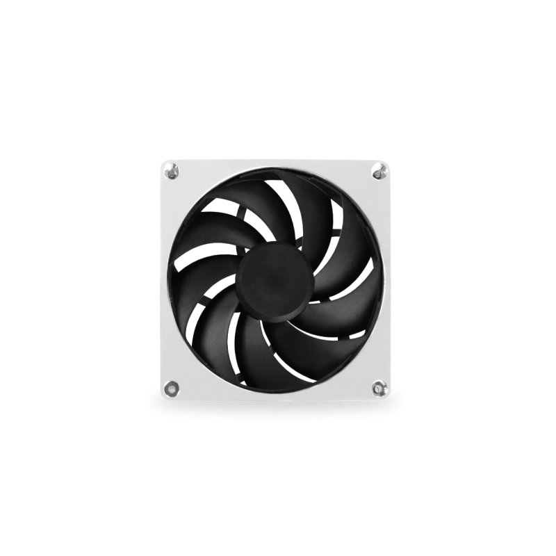 Alphacool Apex Stealth Metall Lüfter 2500rpm Chrome (140x140x25mm)