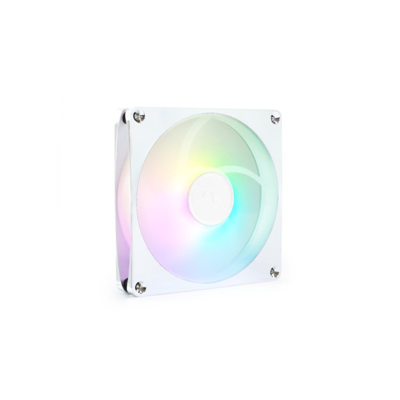 Alphacool Apex Stealth Metall Aurora Lüfter 2000rpm Chrome (140x140x25mm)