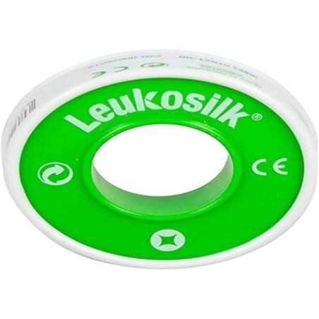 Leukosilk Sensitive Skin Dressing Tape Gentle On Skin 125cm X 46m
