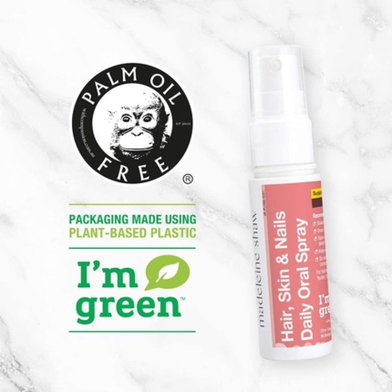 BetterYou Hair Skin & Nails Daily Oral Spray with Multivitamin and Mineral 25ml Natural Orange Peach and Mango Flavour