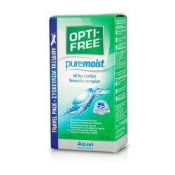 Alcon Opti Free Puremoist Hydraglyde Travel Pack Contact Lens Solution, 90ml