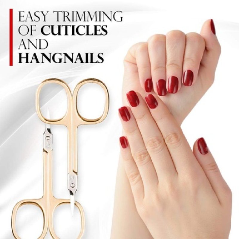 Titania Solingen Cuticle Scissors Gold Plated Top Quality